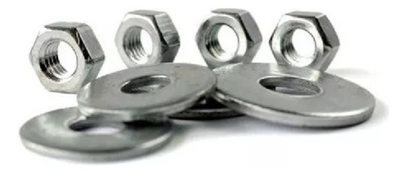 Combo Arandelas Y Tuercas Para Tornillos De 1/4 0