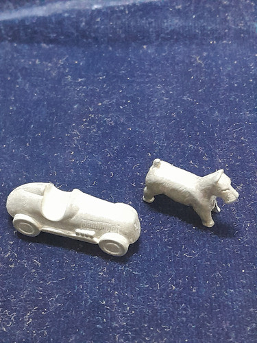 Lote De 2 Miniaturas De Peltre 0