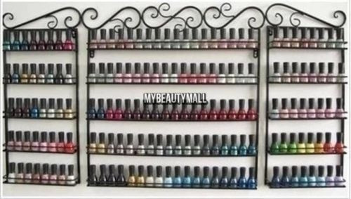 Flores Negras Uñas Metal Pantalla Pared Estante 63 * 103 * 7 1