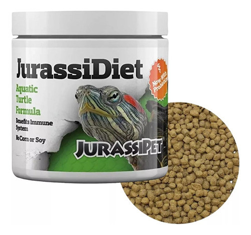 Ração Jurassi Diet Pet Tigre D'agua Tartaruga Seachem 80g 1