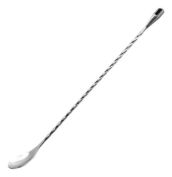 Cuchara Refrescar 30cm Torneada Tridente Barman Bartend 0