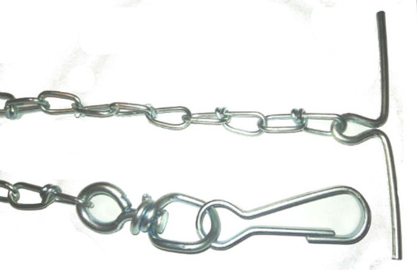 Cadena Nudo Para Perros Nº12 Hierro Galvanizado 1.80mts 0 Cadena Nudo Para Perros Nº12 Hierro Galvanizado 1.80mts 0