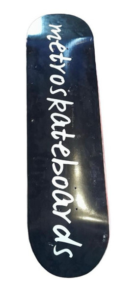 Tabla De Skate Metro Skateboards Modelo Blue 8.5 0