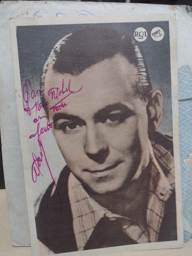 Foto Firmada Mario Clavell 0