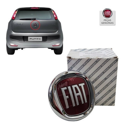 Fechadura Tampa Traseira Fiat Bravo 2012 A 2016 Original 0