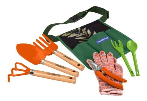 Set Kit Jardineria Tramontina Sweet Garden Con Cinturon 0