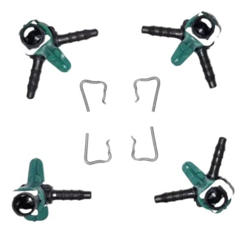Juego Conector Retorno Inyector Peugeot 408 Hdi Siemens 0