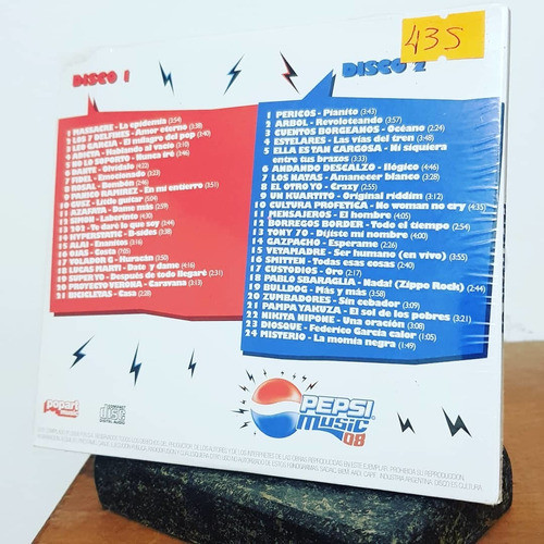 Pepsi Music  2008 La Corres Vos Cd Cerrado Doble La Maraton 1