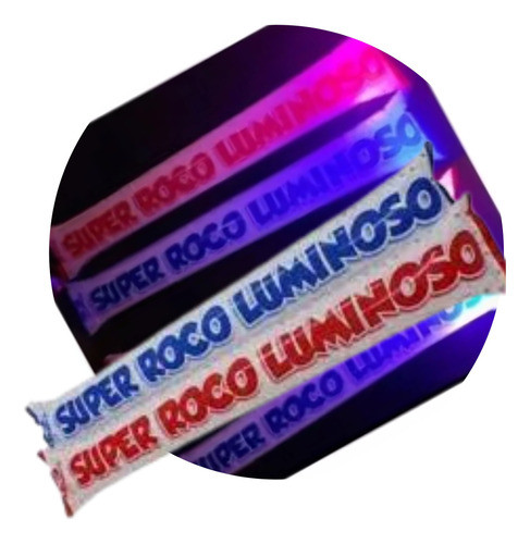 50 Rompecocos Inflable Led Globo Vara Cotillon Luminoso 0