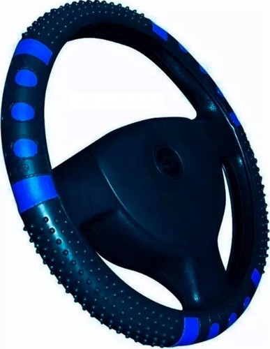Capa De Volante Azul Com Massageador P/ Grand Siena 2012 0
