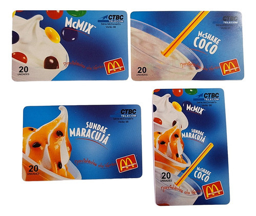 Ct180= Serie Ctbc Mc,donalds Novo = Desc,5,00 Ver Abaixo 0
