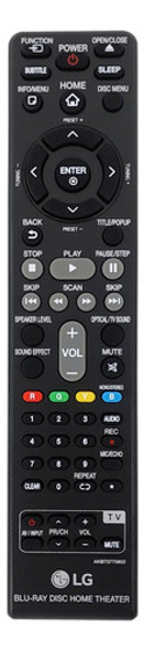 Controle Remoto P/ Hometheater LG Akb73775802- Original Novo 0