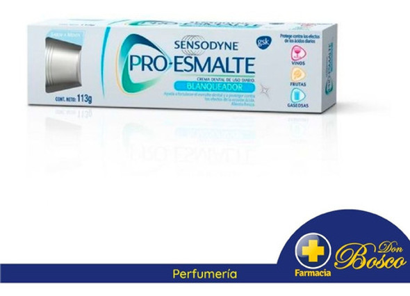 Sensodyne Pro Esmalte Blanqueador Crema Dental 113 G 0