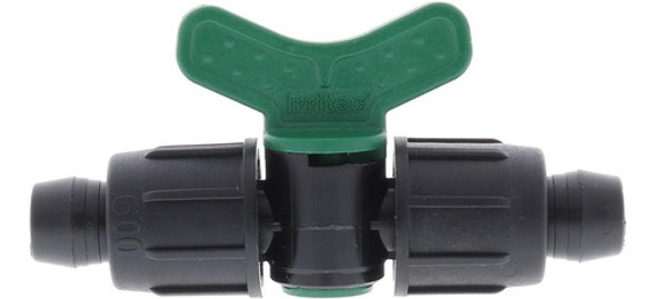 Irritec 1/2  Easy Loc Acoplador Con Válvula (paquete De 5) 0