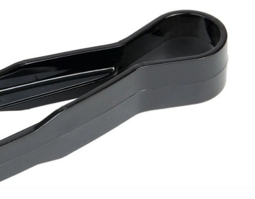 Pinza Plana 23 Cm Policarbonato Negro Cambro 1