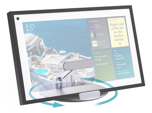 Soporte De Inclinación Y Giro Letlar Para Echo Show 15, Hech 0