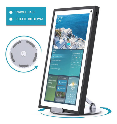 Soporte De Inclinación Y Giro Letlar Para Echo Show 15, Hech 1