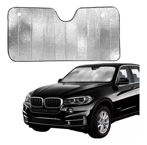 Parasol Auto Plegable Metalizada Transportable Camionetas 0