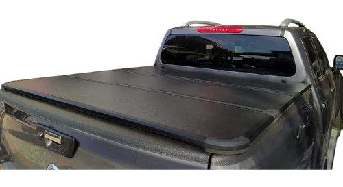 Tapa Trifold Spaco Aluminio Nissan Np300 2015-2021 Negro 0