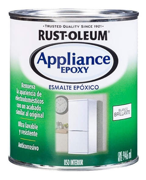 Rust Oleum Electrodomésticos | Blanco | 946ml 0
