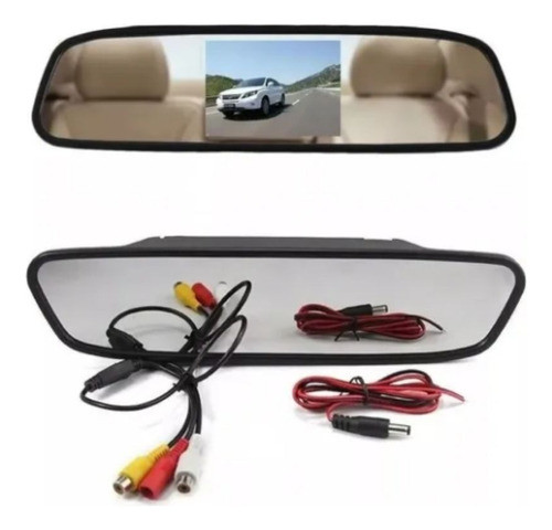 Kit Retrovisor + Câmera + Sensor Ré Preto Corsa Classic 1