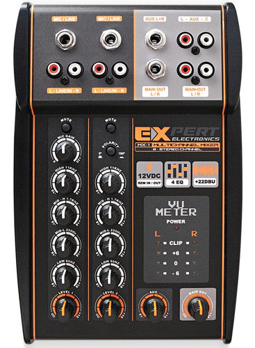 Consola Mixer Ecualizador Expert Mx-1 4 Canales 0