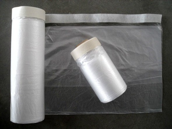 Film Nylon Enmascarar  C/ Cinta Incluida Rollo 110cmx33m R12 1