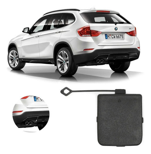 Tampa Parachoque Traseiro Bmw X1 E84 2013 2014 2015 Esquerdo 0