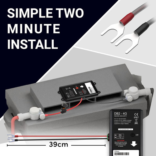 Rastreador Gps De Vehiculos Para Autos De Seguridad Db2 - Di 1