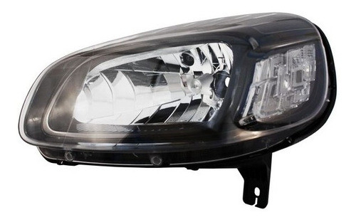 Semioptica Izq. Fondo Negro Fiat Uno Evo Way Fl 2015-16 1.4 0