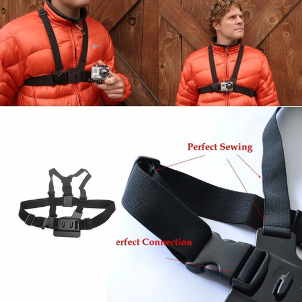 Suporte De Peito Cinta P/ Gopro Hero Sjcam Etc Acessórios 1