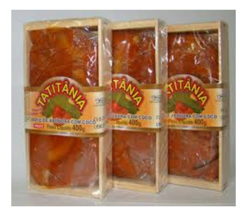 3 Un Doce De Abobora Coco Corte Na Caixinha De Madeira 400g 1