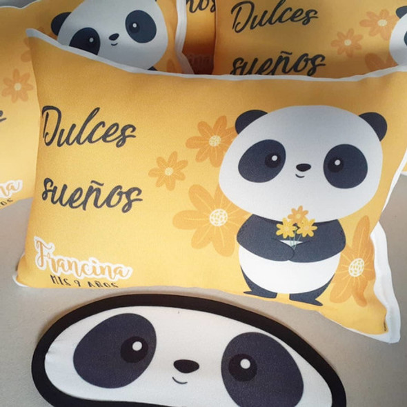 Almohadón Y Antifaz. Pijamada Party Souvenirs 1