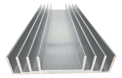 Perfil Aluminio Dissipador Calor 8,62cm Largura C/ 20cm 0