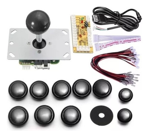 Kit Arcade Mame 10 Botones 0