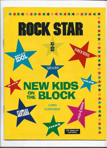 Álbum Figurinha - Rock Star - Completo - Saravan - Ano 1992 0