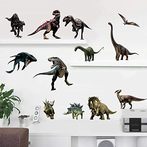Calcomanias De Pared De Dinosaurio, Calcomanias De Pared Ext 1