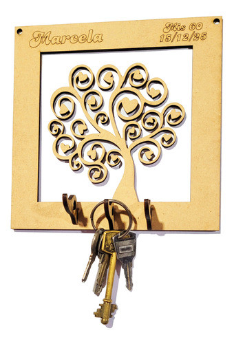 20 Porta Llaves Personalizado Souvenirs 15cm Fibrofacil 0