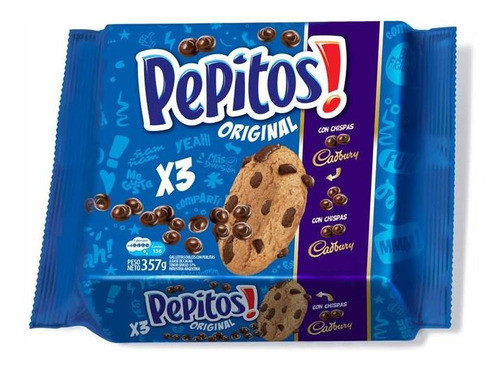Pack X 20 Unid Galletitas   357 Gr Pepitos Galletitas Dulce 0