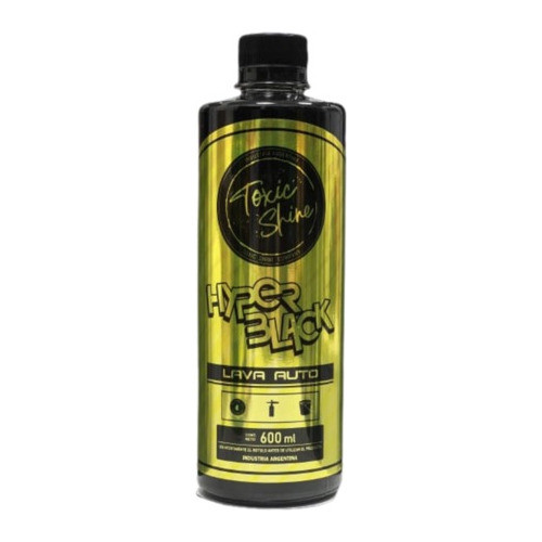 Shampoo Lava Auto Con Cera Hyper Black Toxic Shine 0