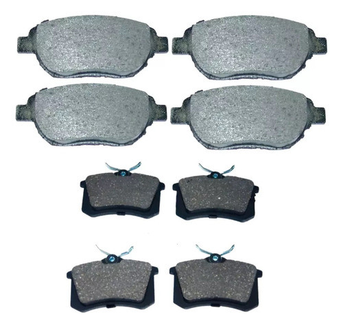 Juego Pastillas Freno 4 Ruedas Peugeot 307 Citroen C4 2.0 0