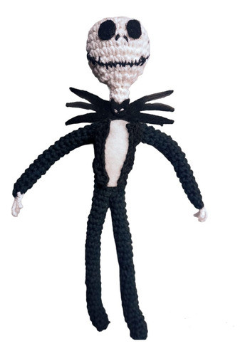 Muñeco Jack Skellington Tejido Al Crochet (tim Burton) 0