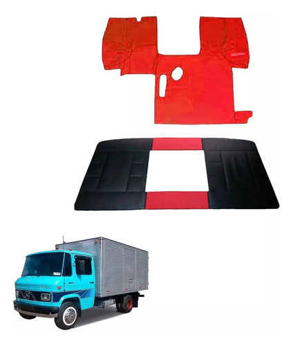 Kit Tapete Vinil + Forro Teto Sem Bolsa Vermelho Mb 608 708 0