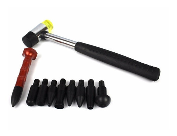 Punzón Puntero Sacabollo Y Martillo De Goma. Super Promo!!! 1