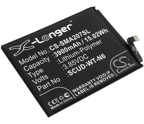 Bateria P/ Celular Samsung A20s 3900 Mah Part No Scud-wt-n6 0