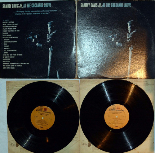 Frt Grátis Sammy Davis Jr. Coconut Groove Lp Duplo Importado 0
