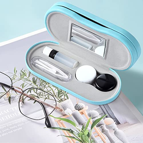 Estuche Para Lentes De Contacto Gafas Y Limpiador 4 En1 C 1