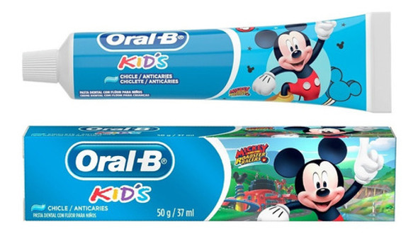 Oral B Kids Pasta Dental Fluor Para Niños Mickey 50gr Local 0
