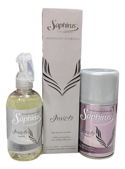 Saphirus Combo Aromatizante X 3 1 Saphirus Combo Aromatizante X 3 1