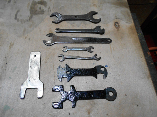 Juego De  8 Llaves Planas  Distintas Medidas 1